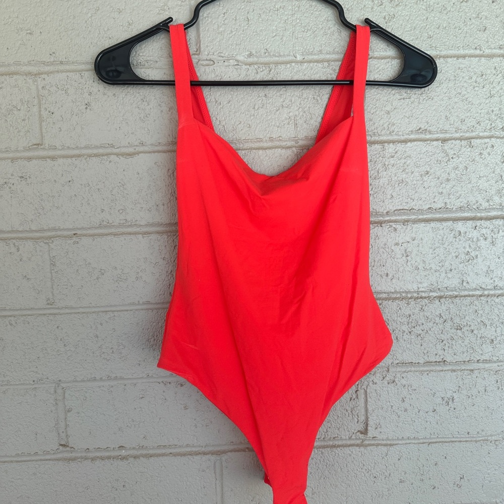 Skims Bright Red Bodysuit